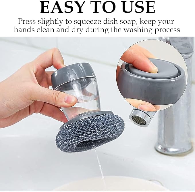 Soap Dispensing Dish Brush