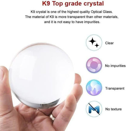 Crystal Ball Night Light Galaxy Projector Lamp