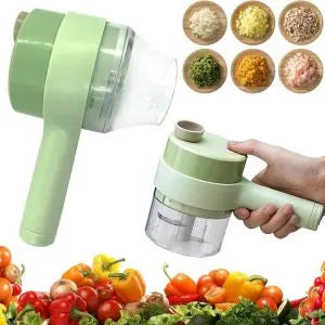 Handheld Electric Vegetable Cutter Set