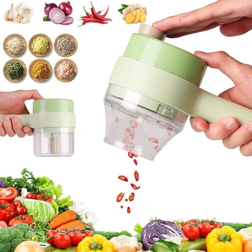 Handheld Electric Vegetable Cutter Set